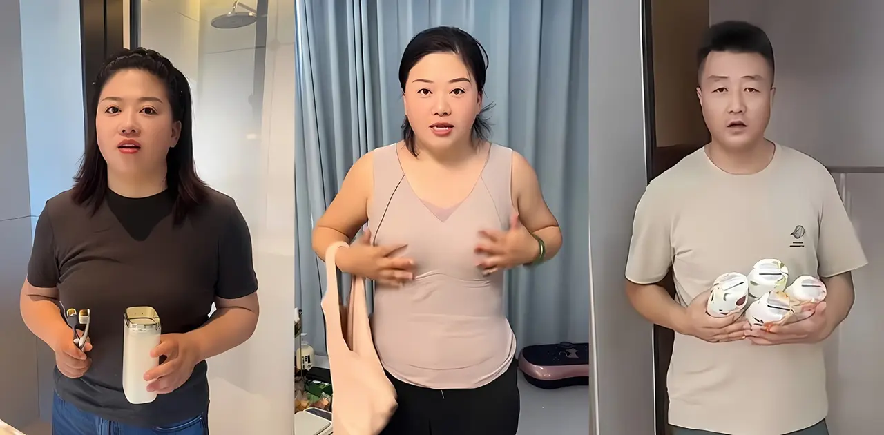 江苏常州网红 汤婆子 家中刚有变故就带人出游浪 三段婚姻全出轨还当场诅咒亲闺女